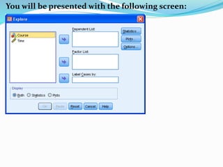 You will be presented with the following screen:
 