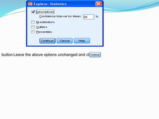 Leave the above options unchanged and click thebutton
 