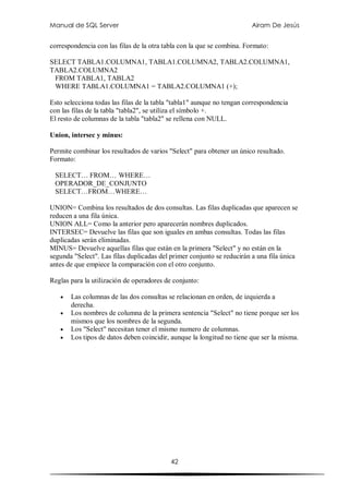 Manual sql | PDF