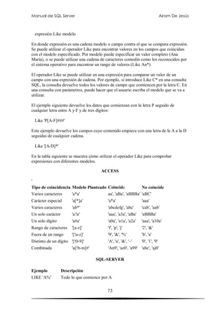 Manual sql | PDF