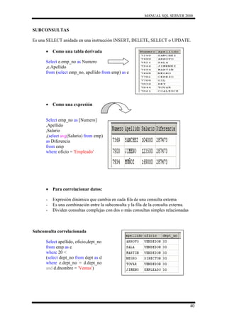 Manual sql server | PDF