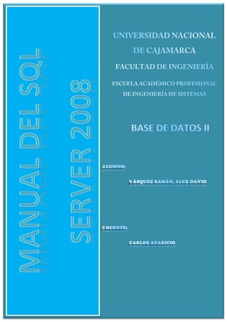 Manual sqlserver2008 final | PDF