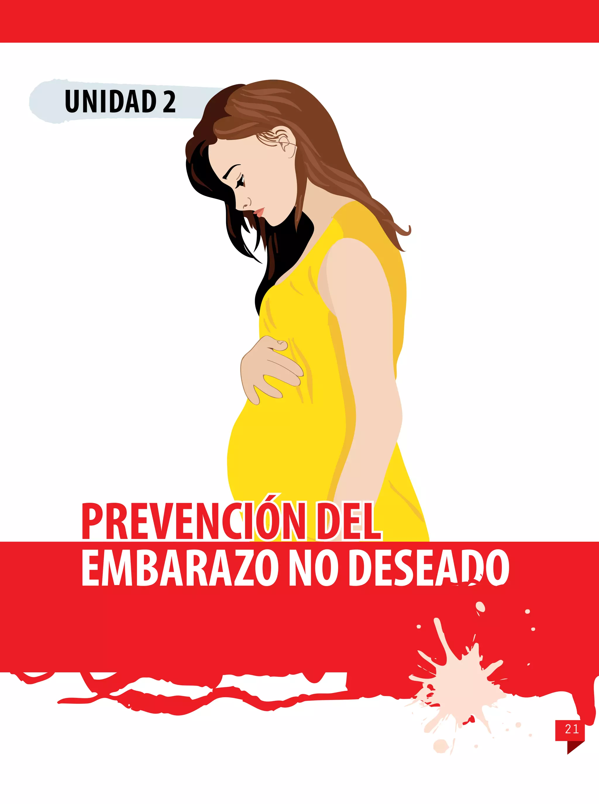 UNIDAD 2

Prevención del
embarazo no deseado
21

 