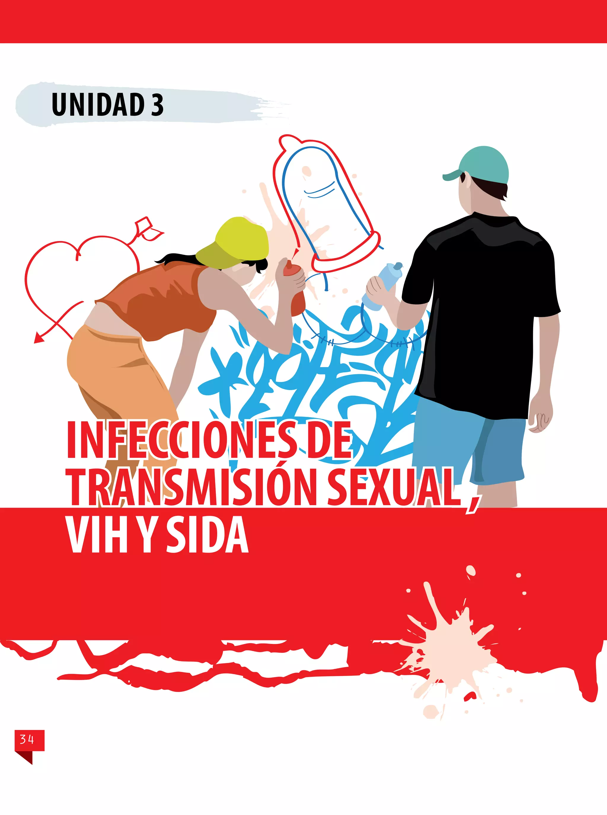 UNIDAD 3

Infecciones de
transmisión sexual ,
VIH y SIDA

34

 