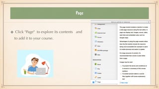 Page
Click "Page" to explore its contents and
to add it to your course.
 