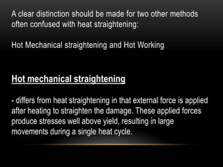 Manual straightening | PPTX