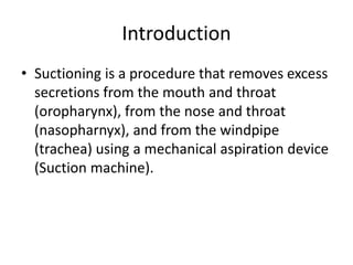 Manual Suction Machine use in hospital setting.pptx