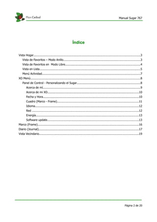 Manual Sugar 767