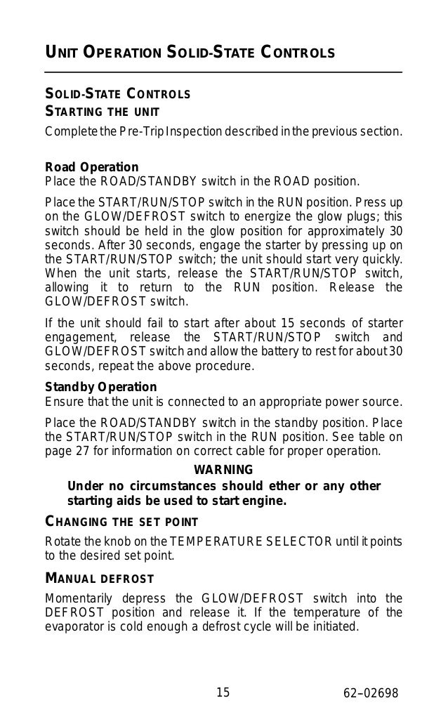 Manual supra carrier