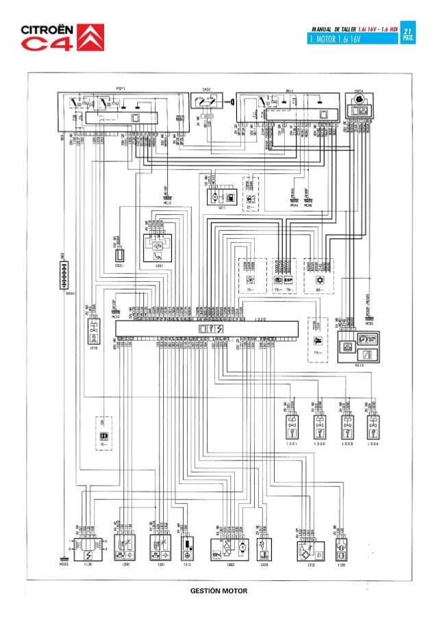 Citroen C4 Wiring Diagram