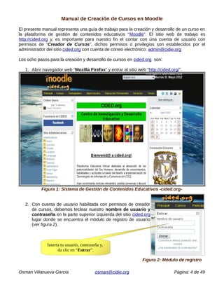 Uso de plataforma moodle para el diseño de material didáctico | PDF