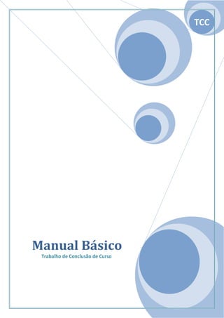 Manual TCC Estácio disponível no site AlunoExpert