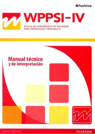 Manual técnico WISC-V