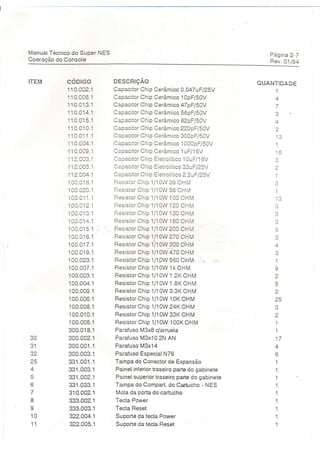 Manual tecnico super nintendo