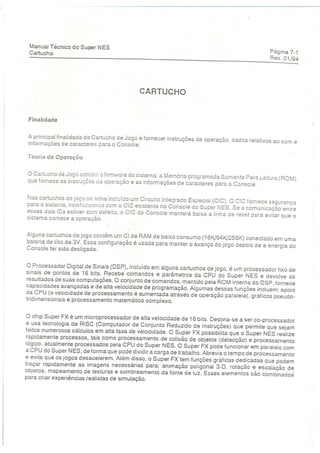Manual tecnico super nintendo