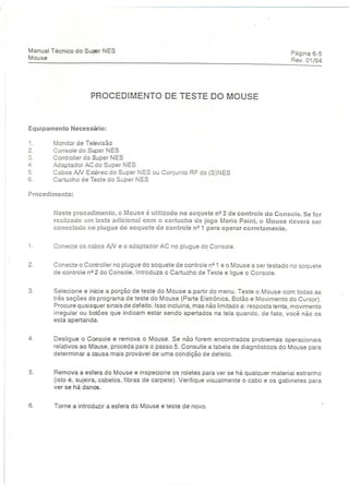 Manual tecnico super nintendo