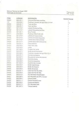 Manual tecnico super nintendo