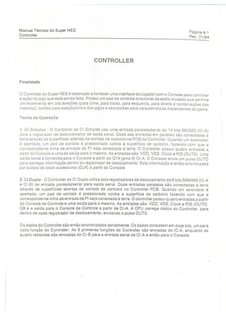 Manual tecnico super nintendo