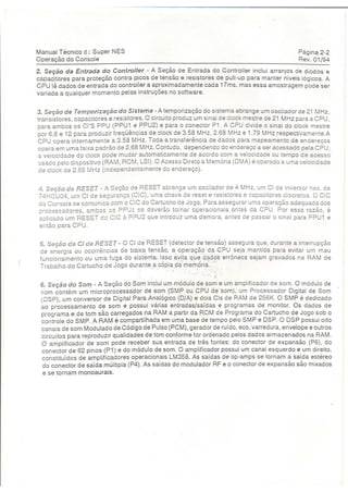 Manual tecnico super nintendo