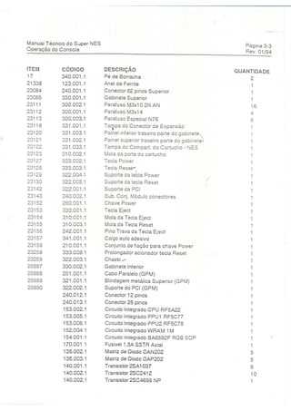 Manual tecnico super nintendo