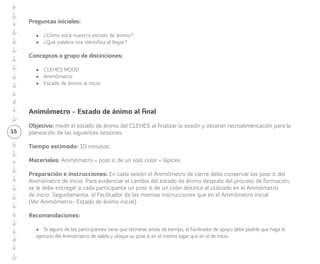 Paradigmas a utilizar 
(inspirados en Manifiesto de la Arenera) 
15 
Paradigma cultura tradicional Paradigma cultura colaborativa 
Solo el líder tiene las respuestas. Todos somos responsables de las respuestas. 
El poder está concentrado. El poder está distribuido. 
La diferencia del otro me amenaza. La diferencia del otro me alimenta. 
Yo me protejo de la competencia. Yo me adhiero a co-crear. 
La verdad es absoluta y nos acercamos a ella. La verdad es relativa y se construye con nuestros actos. 
Yo defiendo mis intereses. Yo observo los intereses de otras personas. 
Si la gente no responde, no puedo cumplir. Si no cumplo, la gente no puede responder. 
Yo necesito del mundo. El mundo necesita de mí. 
Solo teniendo trabajo puedo vivir. Solo teniendo vida puedo trabajar. 
Las soluciones son lineales. Las soluciones son sistémicas. 
 