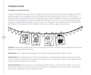 50 
4.3 Monólogos personajes al final (positivo 
y obstáculos). Todos los personajes en la 
escena congelados, inician monólogos 
que den cuenta del rol y acciones que el 
personaje vivió en la obra en relación a 
lo positivo y los obstáculos. Esta actividad 
ayuda a tener una primera evaluación de los 
personajes en relación a sus roles e historias. 
Un minuto de monólogos en voz alta para lo 
positivo y un minuto para los obstáculos. 
5. Evaluación obra. 
Tiempo estimado: treinta minutos. 
5.1 Las/los Participantes y el/la guardián/a 
en particular, responden la siguiente 
pregunta: ¿Existió claridad en la iniciativa 
presentada? ¿Existen más aspectos 
positivos u obstáculos? 
5.1.1 Si existió claridad y los aspectos son 
más positivos, pasan a las entrevistas 
periodísticas. 
5.1.2 Si no existió claridad y los aspectos son 
obstáculos, pasan al foro relámpago. 
5.2.1 Entrevista periodísticas: ayudan a 
profundizar el contexto de la iniciativa. 
5.2.1.1 Opción entrevista personaje principal: 
Se invita al personaje principal de la 
obra a que salga adelante y tome 
asiento en una silla, y como si fuera un 
entrevistado, los/las espectadores/as 
realizan preguntas, para profundizar 
sobre su rol y lo que se vio en la obra, 
en particular sobre los elementos 
de la última escena: desenlace y 
conclusiones, aspectos destacables, 
obstáculos y dificultades. 
5.2.1.2 Opción entrevista colectiva: Se Invita 
a un/una espectador/a que tome el 
micrófono en el papel de periodista 
y entreviste a uno o varios personajes 
como si estuviera generando un 
reportaje para un noticiero. Esta 
acción se puede repetir con varios/ 
as espectadores/as que hagan de 
periodista. 
 