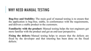 Manual Testing Lifecycle – A Practical Guide for Beginners in Software ...