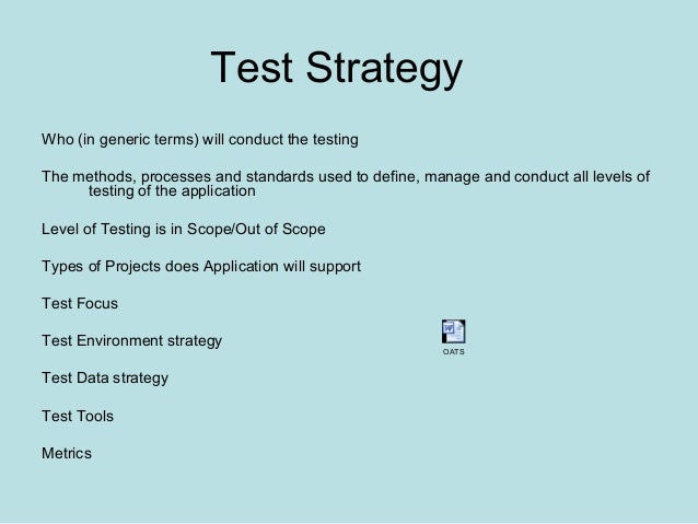 testing concepts
