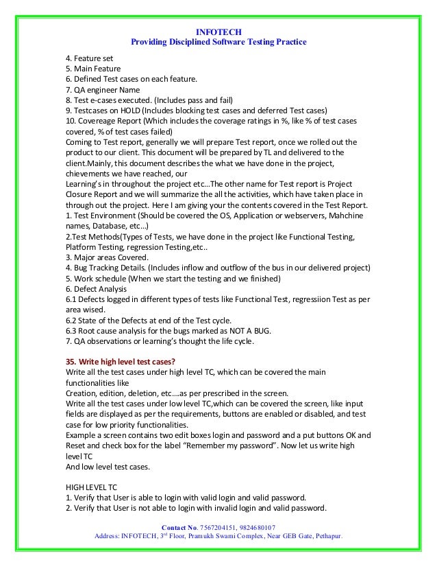 manual testing interview questions