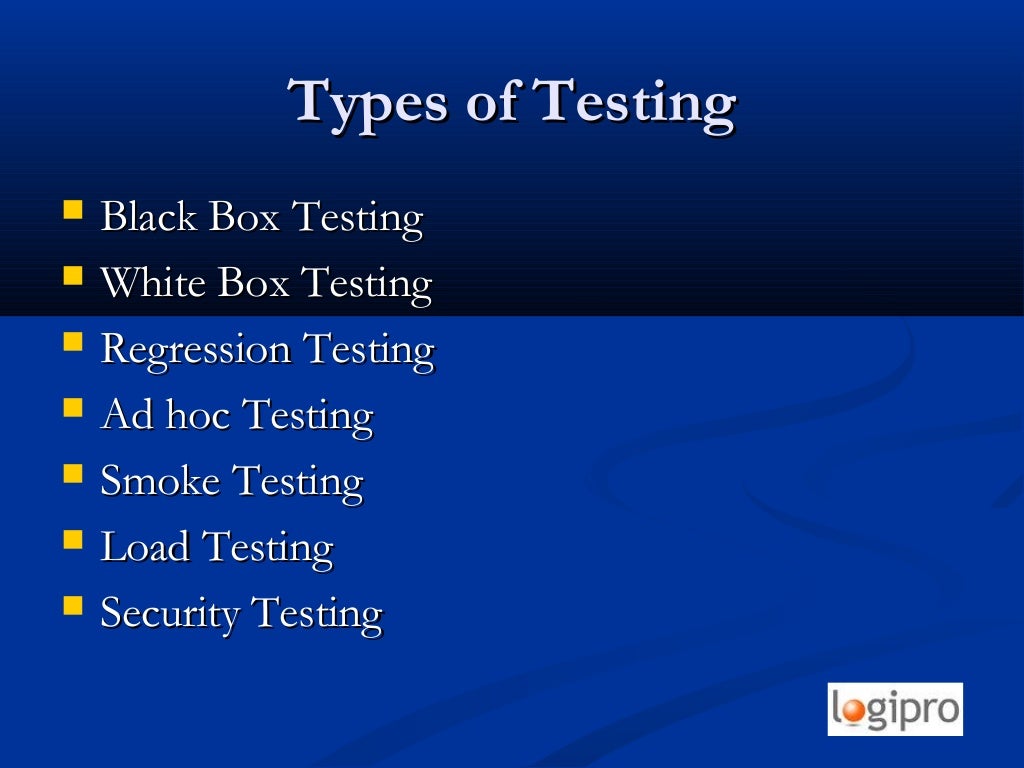 Manual testing ppt