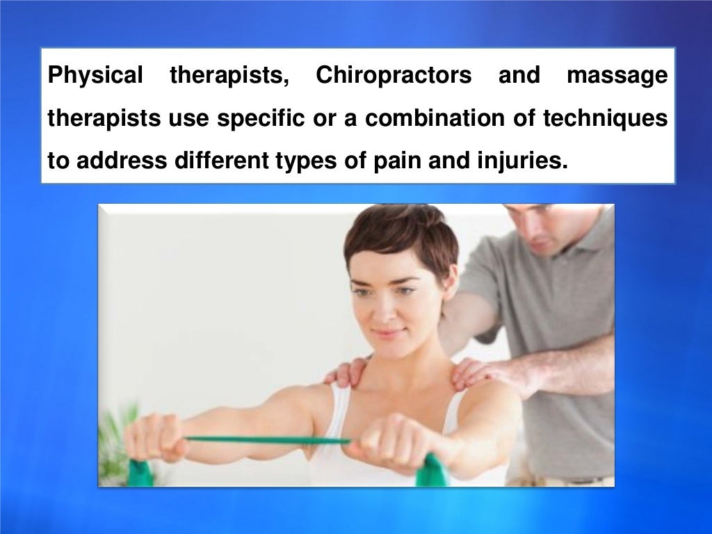 MANUAL THERAPY TECHNIQUES THE USES AND DISTINCTIONS