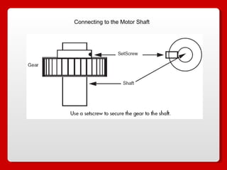 Connecting to the Motor Shaft 