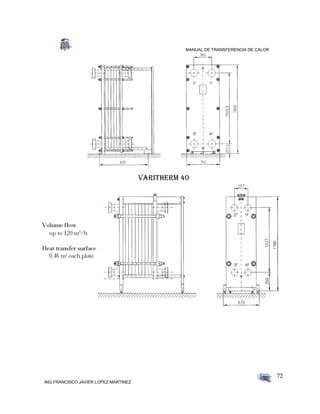 MANUAL DE TRANSFERENCIA DE CALOR
ING FRANCISCO JAVIER LOPEZ MARTINEZ
72
VARITHERM 40
 