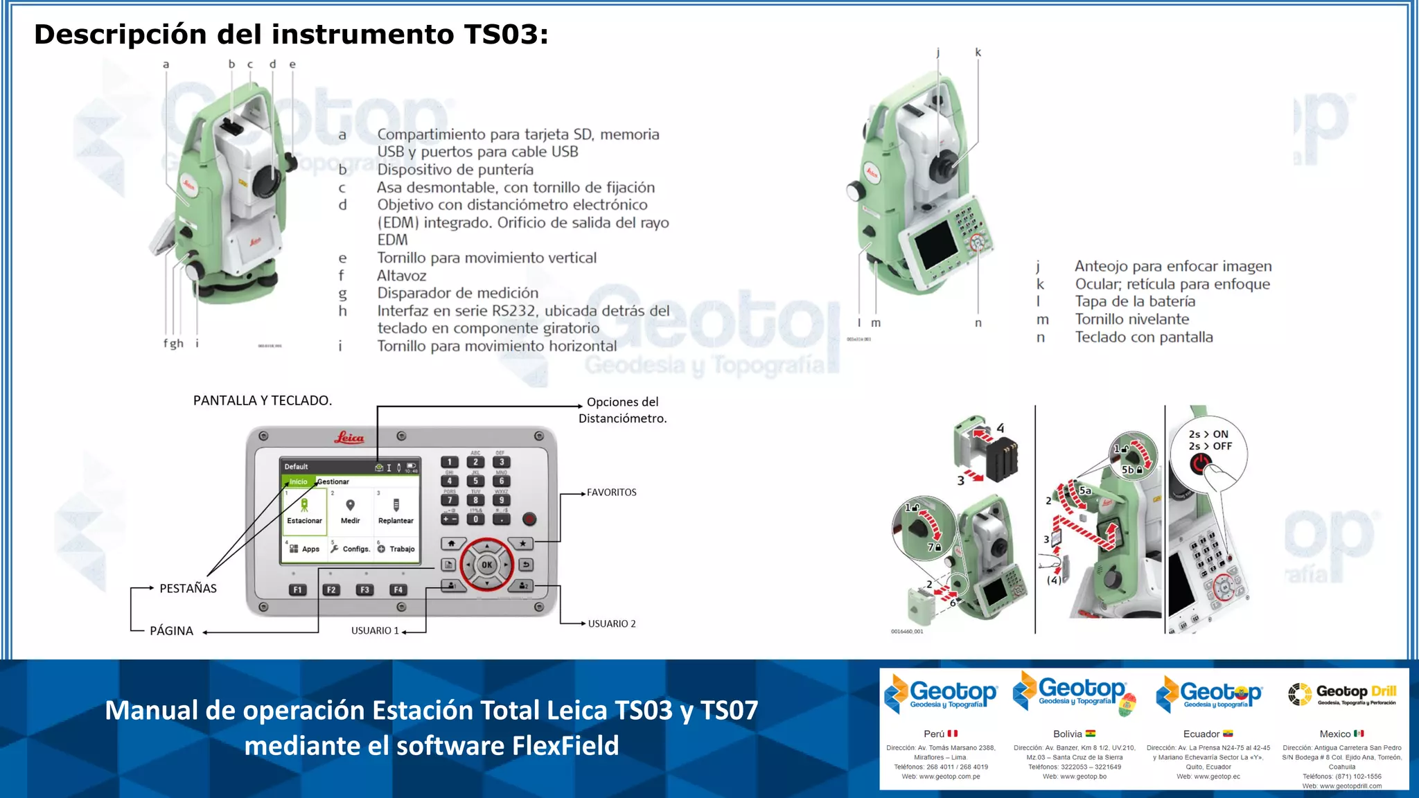 Manual TS03 y TS07 - Geodesia y Topografía SAC..pdf
