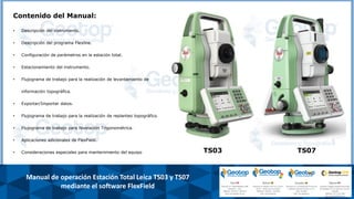 Manual TS03 y TS07 - Geodesia y Topografía SAC..pdf