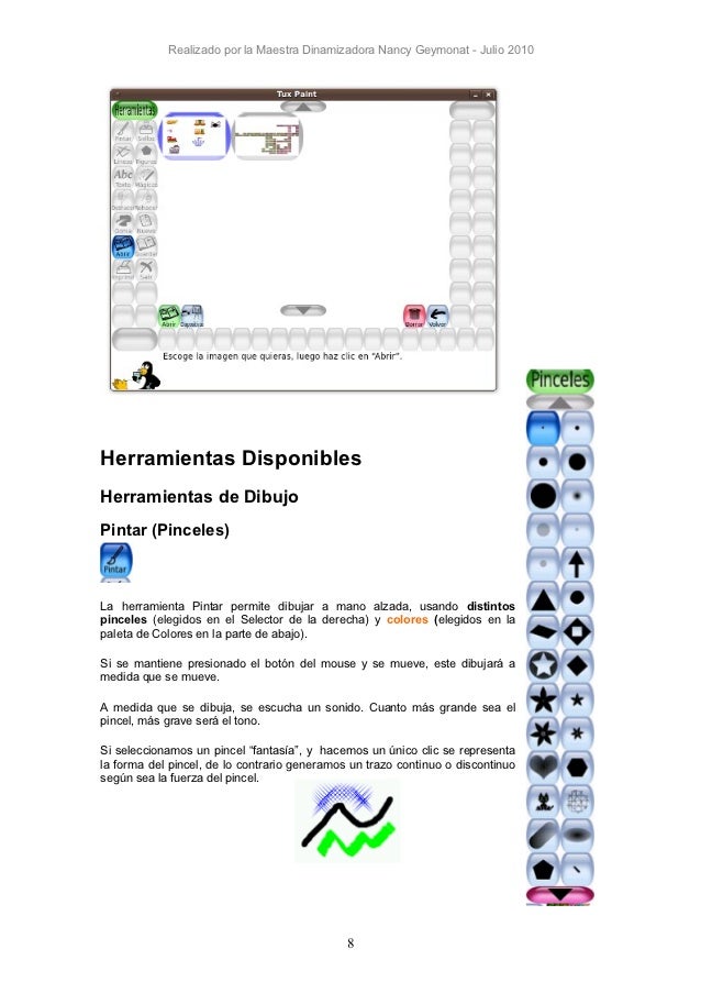 manual de tux paint