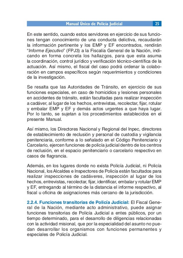 INFORMES DE POLIC A JUDICIAL