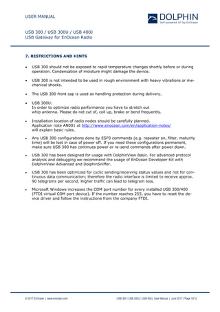 Enocean Usb 300 User Manual Pdf Download – HBYRGQ