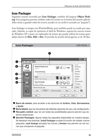 Manual users el escritorio de windows xp | PDF
