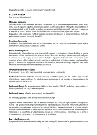 Manual usuario cafetera espresso dedica ec680 m
