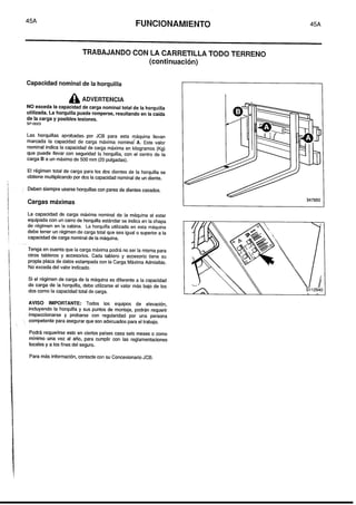 Manual usuario jcb 926; 930
