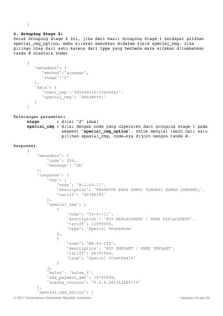 Web Service E-Klaim INA-CBG | PDF