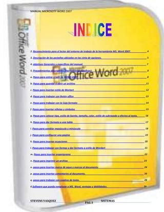 Manual word 2007