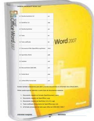 Manual word 2007