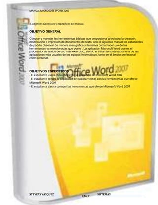 Manual word 2007