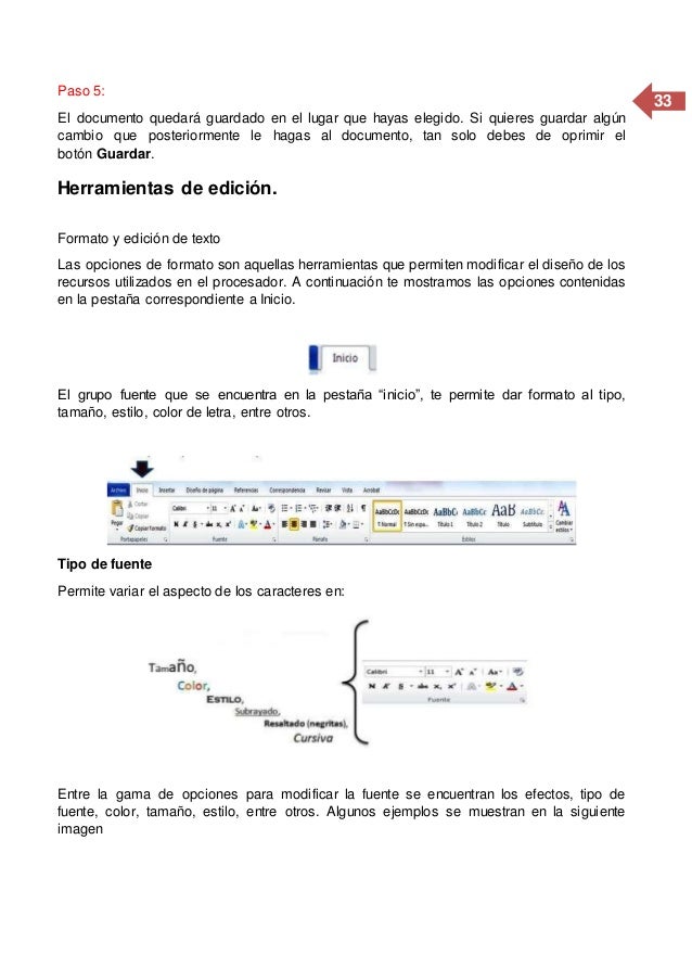 Manual Word 2013