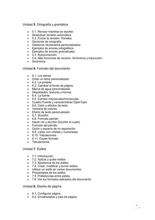 Manual word 2013 prof lucio | PDF