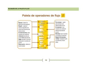 BLOQUES DE LA PALETA FLUJO




                             79
 