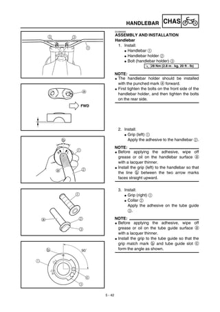 Manual yamaha wr450f