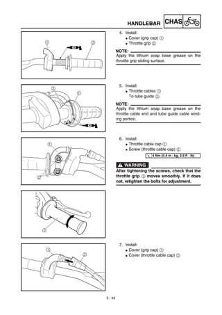 Manual yamaha wr450f